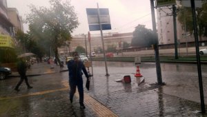 Gaziantepliler yağmura hazırlıksız yakalandı