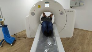 Hastaneye yeni tomografi cihazı
