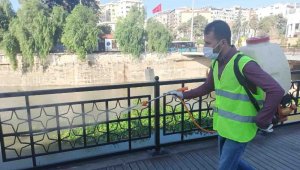 Hatay'ın 15 ilçesinde dezenfeksiyon çalışması