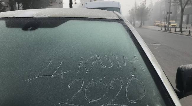 Hava sıcaklığı düştü, şehri sis kapladı