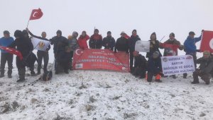 Ilgaz'da sporculara kar sürprizi