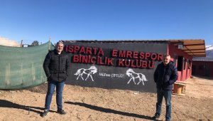 Isparta'da amatör futbol kulübü, binicilik dalına el attı