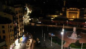Kısıtlamayla birlikte İstiklal Caddesi boş kaldı