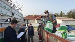 Kofçaz'da yem bezelyesi tohumu dağıtıldı
