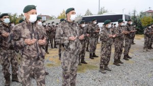 Malatya'daki PÖH'ler Barış Pınarı Harekat bölgesine uğurlandı