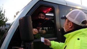 Maltepe'de korona virüs kapsamında araçlara denetim
