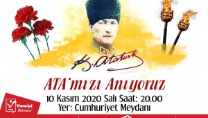 Manavgat'ta Atatürk meşaleli karanfilli saygı duruşuyla anılacak
