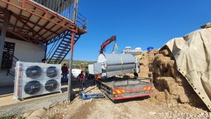 Mersin'de süt üreticilerine soğutma tankı desteği
