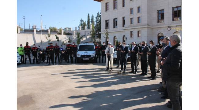 Midyat Emniyet Müdürlüğüne kazandırılan araçlar için tören düzenlendi