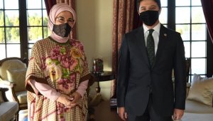 Milletvekili Özboyacı'dan Emine Erdoğan'a ziyaret