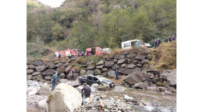 Rize'de trafik kazası: 1 ölü