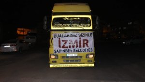 Şahinbey'den İzmir'deki depremzedelere gıda yardımı