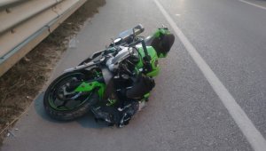Samsun'da motosiklet kazası: 2 yaralı