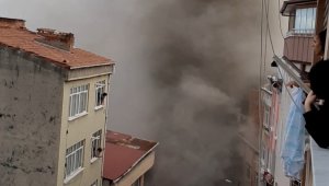 Samsun'da yangında bir kişi hastanelik oldu