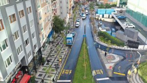 Seyir Caddesi yeni görünümüne kavuştu