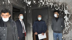 Şırnak Valiliği evi yanan ailenin yaralarını sardı
