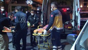 Şişli'de bir otelin camından tente üzerine düşen kadın hastaneye kaldırıldı