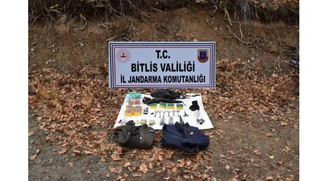 Tatvan'da EYP yapımında kullanılan malzeme ele geçirildi