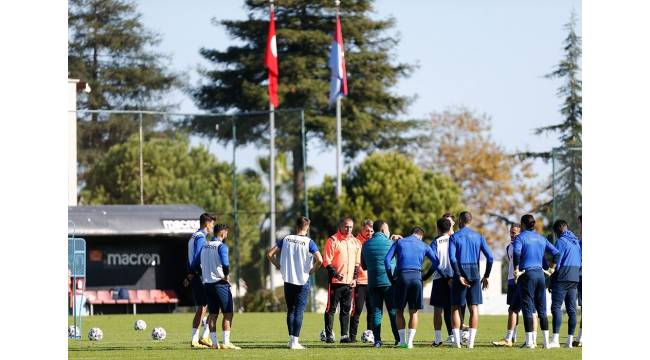 Trabzonspor, Abdullah Avcı yönetiminde taktik çalıştı