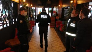 Üsküdar'da işletmelere yönelik korona virüs denetimi yapıldı