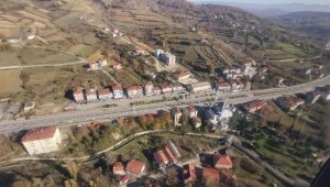 Zonguldak'ta ihlal yapan sürücüler jandarma helikopteriyle havadan böyle tespit edildi
