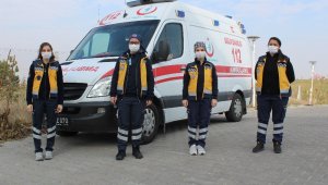 112'nin kadın ambulans sürücüleri