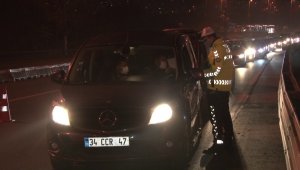 15 Temmuz Şehitler Köprüsü'nde 56 saatlik kısıtlama denetimi