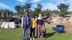 37 küçükbaş ile başladı, şimdi 150 hayvanı var