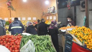 56 saatlik kısıtlama öncesi gıda sektöründe yoğunluk yaşandı