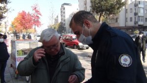 67'lik amcadan polisin "neden maske takmıyorsun" sorusuna ilginç cevap