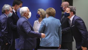 AB liderleri aylar sonra ilk kez yüz yüze