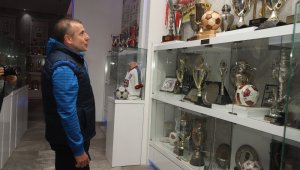 Abdullah Avcı, Trabzonspor Şamil Ekinci Müzesi'ni ziyaret etti