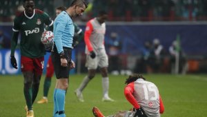 Ali Palabıyık, Lokomotiv Moskova - Salzburg maçında düdük çaldı