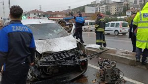 Altı araç birbirine girdi: 1 ölü, 10 yaralı