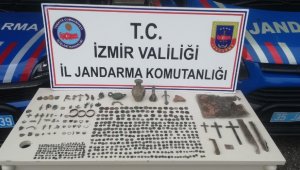 Araçta 575 adet tarihi eser ele geçirildi