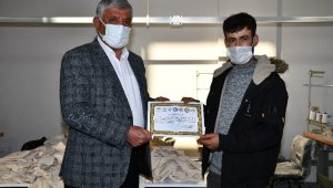 ASGEM'de tekstil ve konfeksiyon kursiyerlerine sertifika verildi