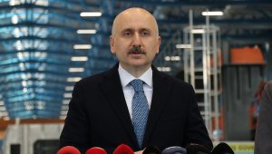 Bakan Karaismailoğlu: "Çin'e gitmek üzere hareket eden trenimiz Kayseri'ye ulaşmak üzere"