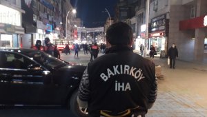 Bakırköy'de drone yakaladı, polis cezayı kesti