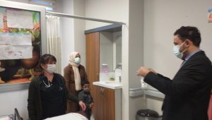 Başhekim Çelik'ten personel moral ziyareti