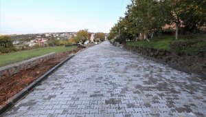 Başiskele'de yol çalışmaları devam ediyor