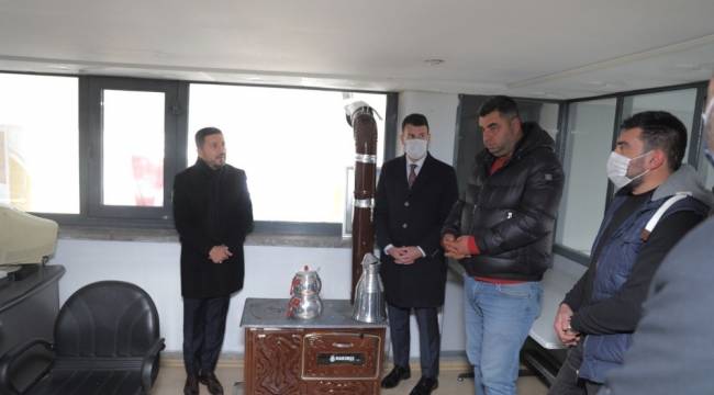 Başkan Arı sanayi esnafları ile buluştu