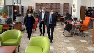 Başkan Batur'dan yeni hizmet yerlerine inceleme