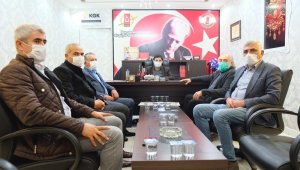 Başkan Binzet AGAD Yönetimiyle bir araya geldi