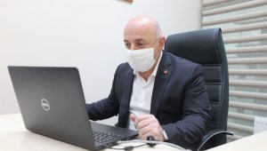 Başkan Bıyık, öğrencilerle çevirim içi buluştu