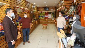 Başkan Kayalar'dan esnafa moral ziyareti