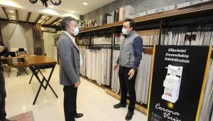 Başkan Sandal'dan Bayraklı esnafı ziyareti