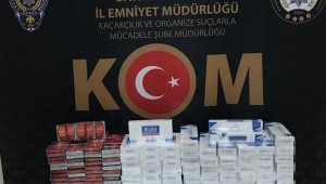 Batman'da bin 90 paket kaçak sigara ele geçirildi