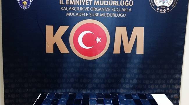 Batman'da gümrük kaçağı telefon ele geçirildi