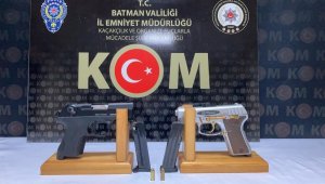 Batman'da silah ve mühimmat ele geçirildi