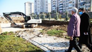 Battalgazi semt kütüphanesi için ilk kazma vuruldu